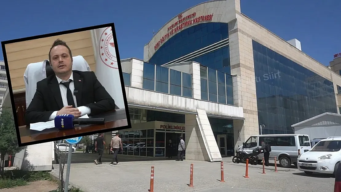 Siirt Eğitim ve Araştırma Hastanesi Yeniden Yapılanıyor: Başhekim Dr. Çağdaş Kaynak'tan Sağlıkta Dönüşüm Hamlesi