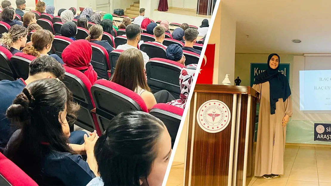 Siirt Eğitim ve Araştırma Hastanesinde İlaç ve Tıbbi Cihaz Güvenliği Eğitimi Verildi