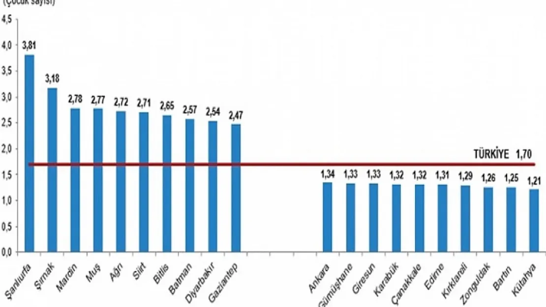 Siirt en fazla doğumun yaşandığı 6. il oldu