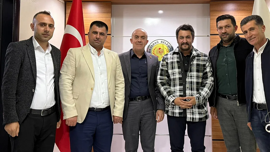 Siirt Gençlik ve Spor İl Müdürü İsmail Çalğan Gökçebağ'ı Ziyaret Etti