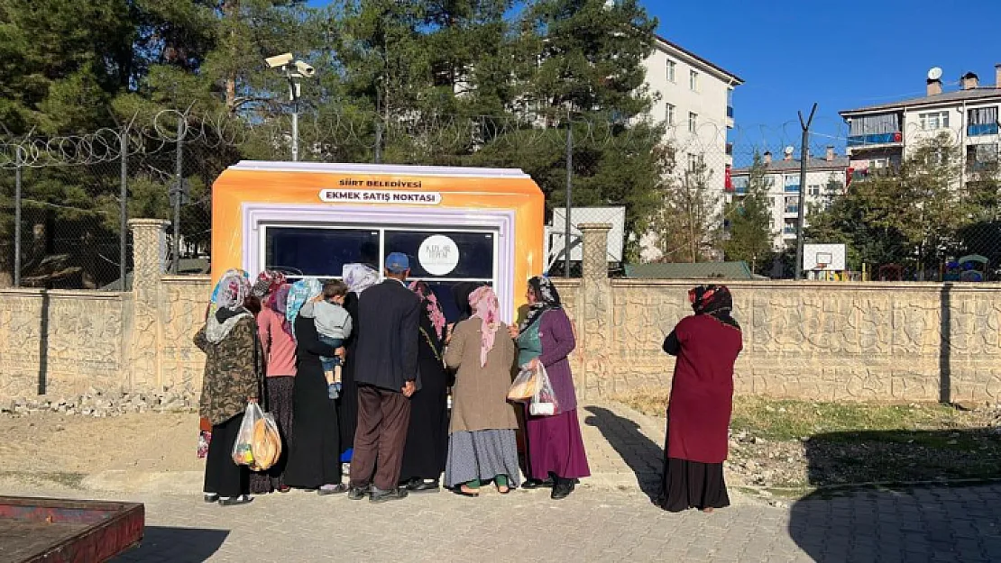 Siirt Halk Ekmek Büfelerinde İlk Güne Özel Ücretsiz Ekmek Dağıtılacak 