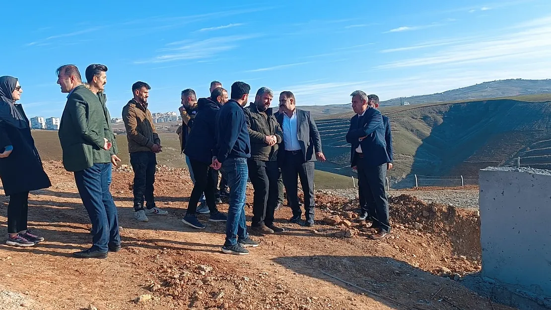 Siirt İl Özel İdaresi Genel Sekreteri Canpolat ve Ekibi Sahada