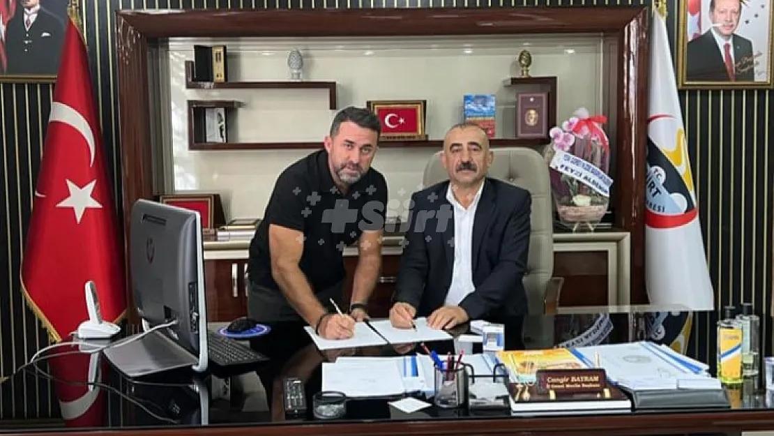 Siirt İl Özel İdarespor'un Yeni Teknik Direktörü Belli Oldu