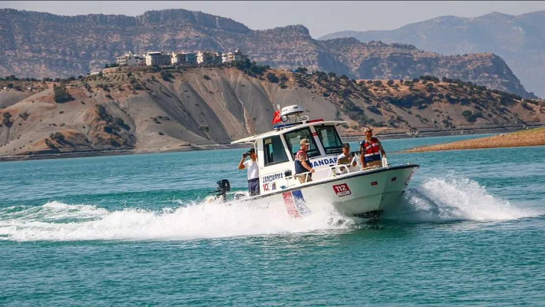 Siirt Ilısu Baraj Göleti'nde Yük ve Yolcu Tekneleri Denetlendi