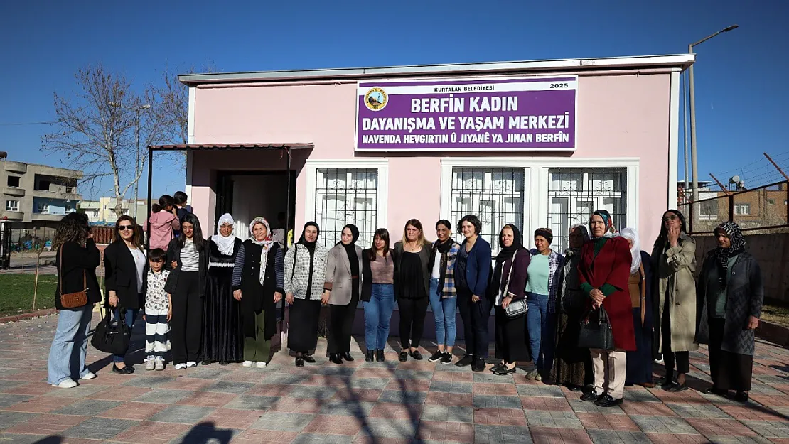 Siirt'in Kurtalan İlçesinde Berfin Dayanışma ve Yaşam Merkezi Açıldı