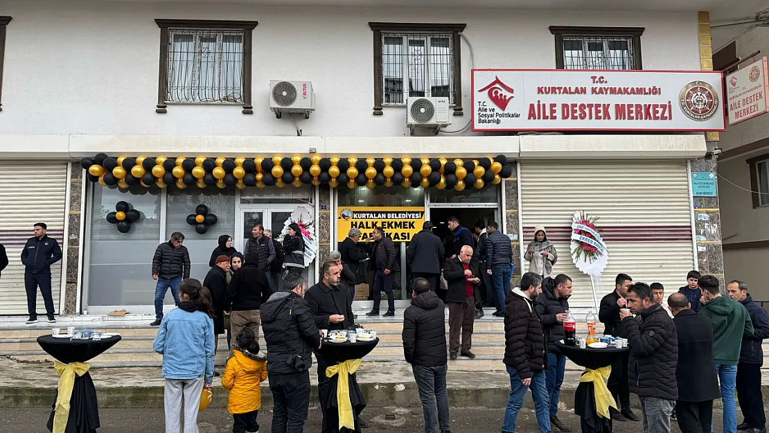 Siirt'in Kurtalan İlçesinde Halk Ekmek Fabrikası Açıldı!