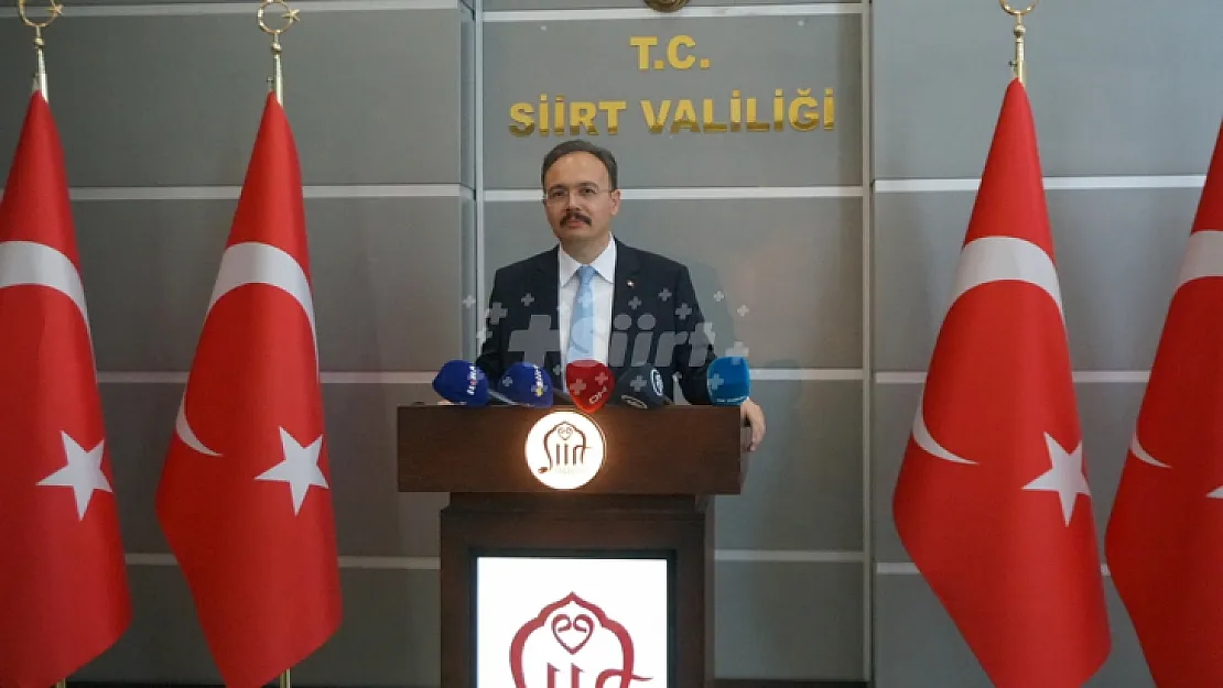 Siirt'in Yeni Valisi Kızılkaya, Göreve Başladı! İlk Açıklamalarında Önemli Mesajlar Verdi