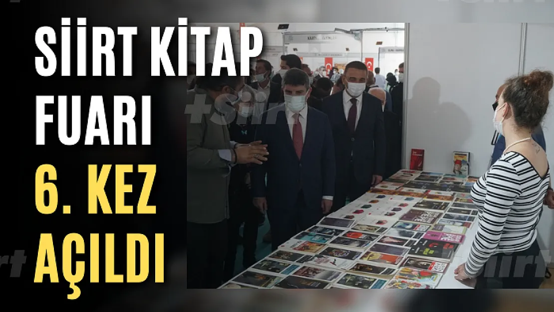 Siirt Kitap Fuarı 6. Kez Açıldı