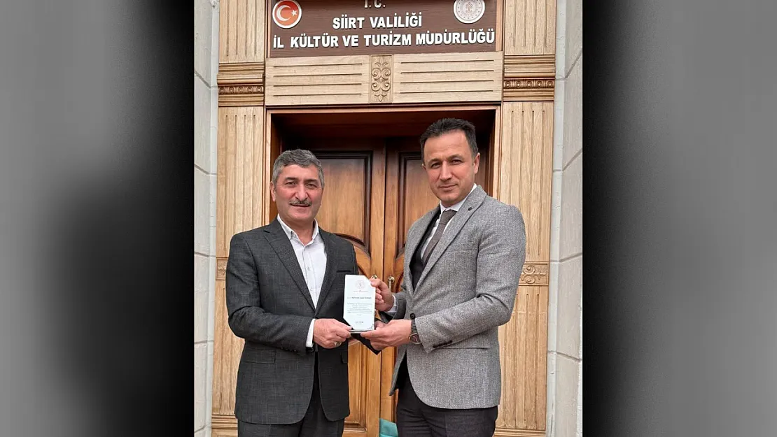 Siirt Kültür ve Turizm İl Müdürlüğü'nden Şakir Özmazı Emekliye Ayrıldı