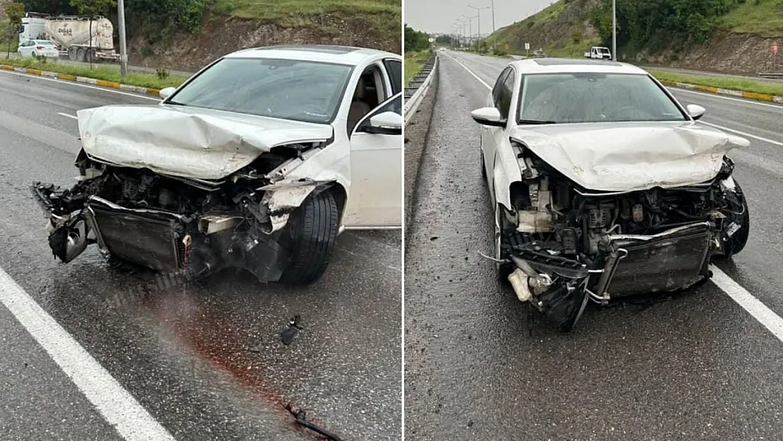 Siirt-Kurtalan Yolunda Trafik Kazası: Araç Pert Oldu, Sürücü Mucizevi Şekilde Kurtuldu