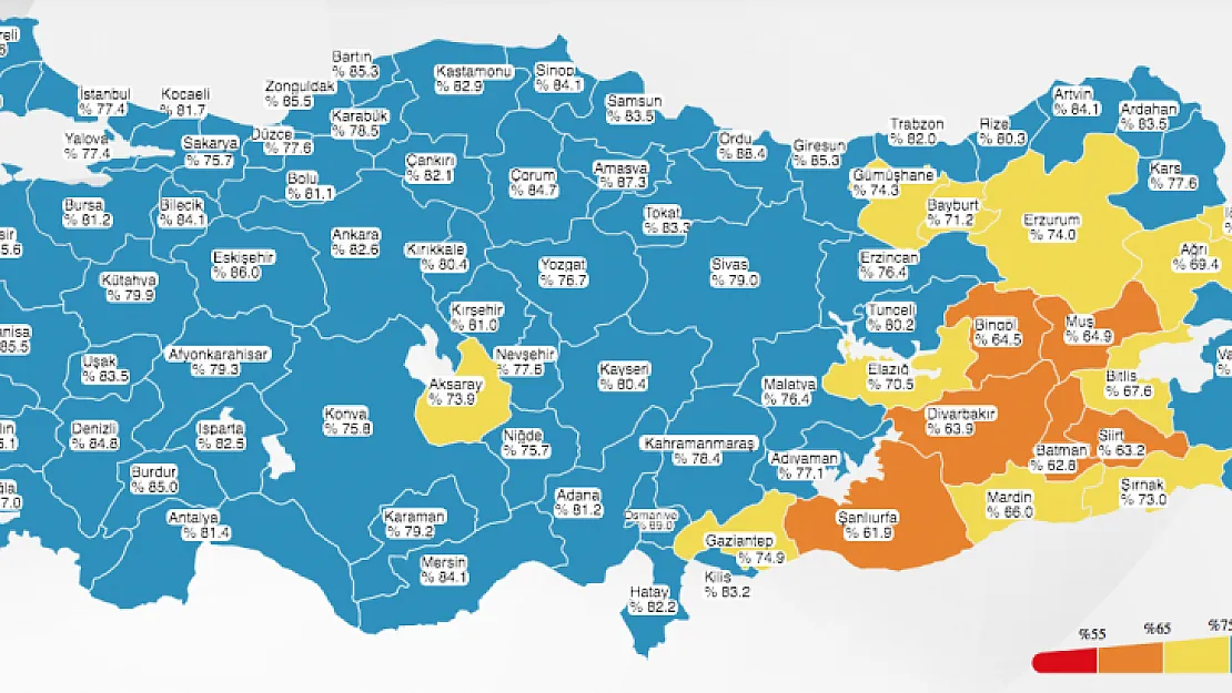 Siirt Sondan Üçüncü Oldu