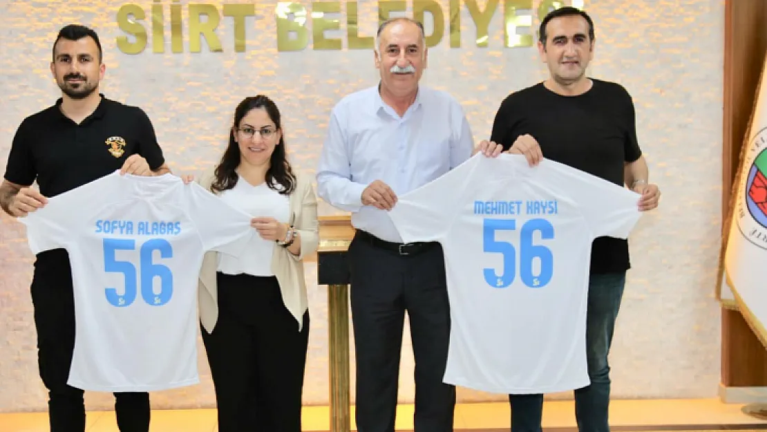 Siirt Spor Taraftarlar Derneğinden Eşbaşkanlara Ziyaret