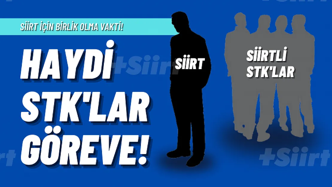 Haydi STK'lar Göreve!