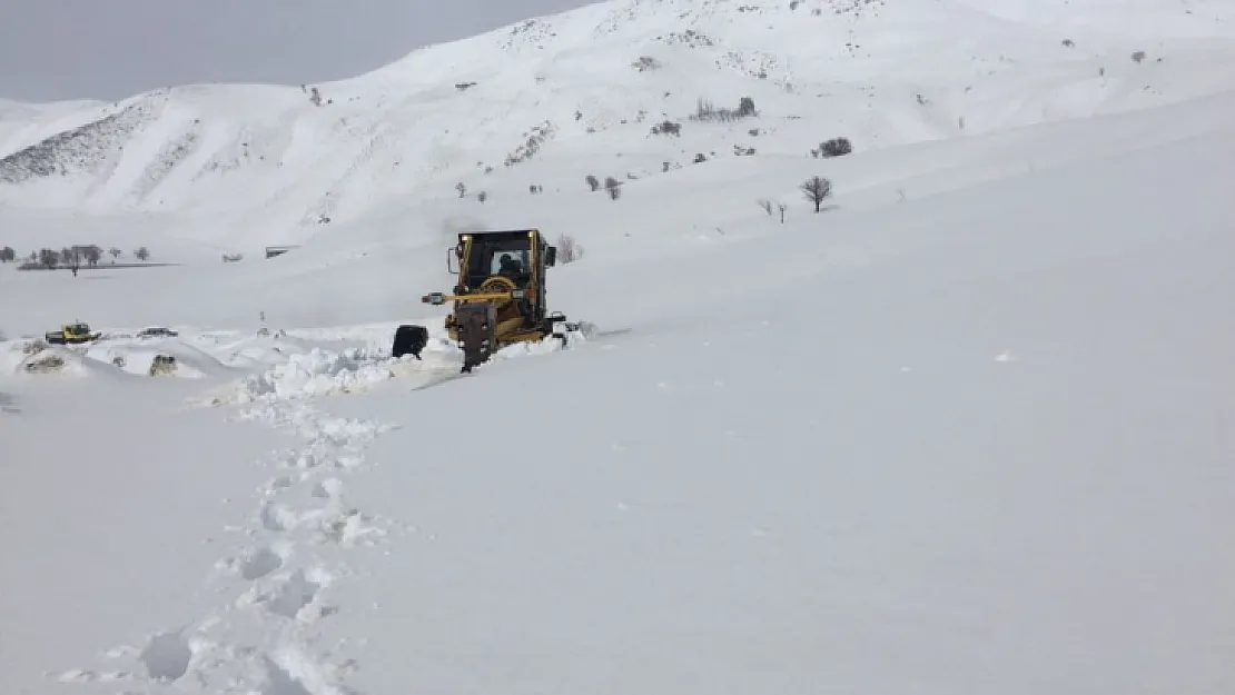 Siirt'te 14 Köy Yolu Ulaşıma Kapandı