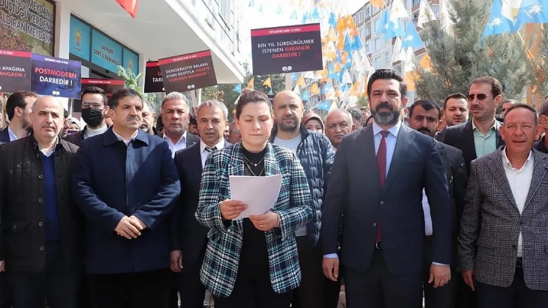 Siirt'te 28 Şubat Darbesi Protesto Edildi