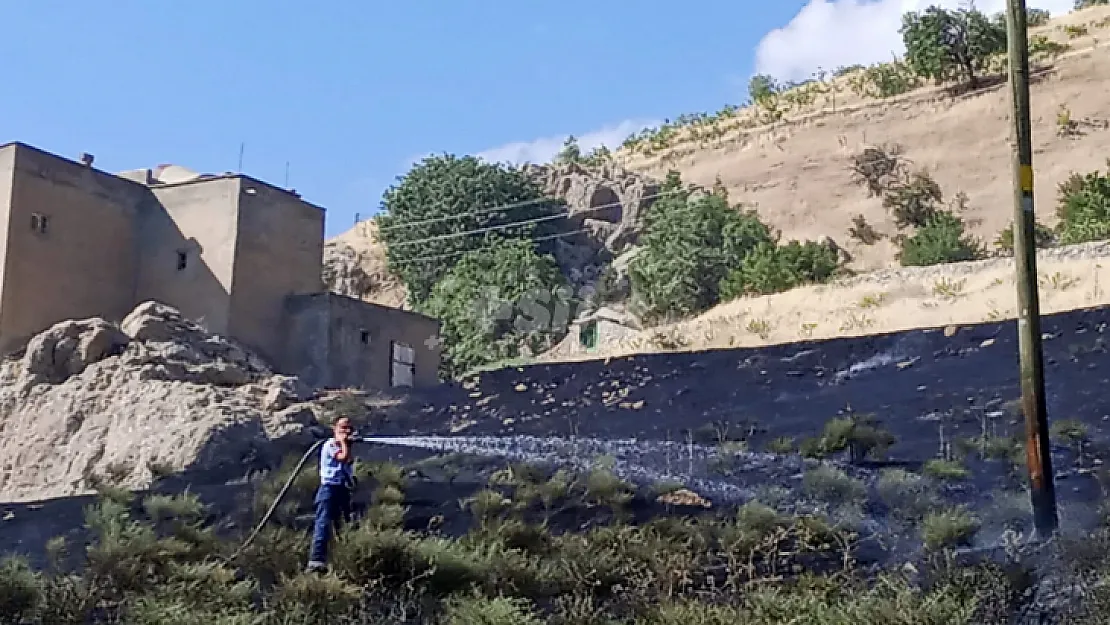 Siirt'te Anız Yangını! İtfaiye Ekipleri Çok Geçmeden Söndürdü