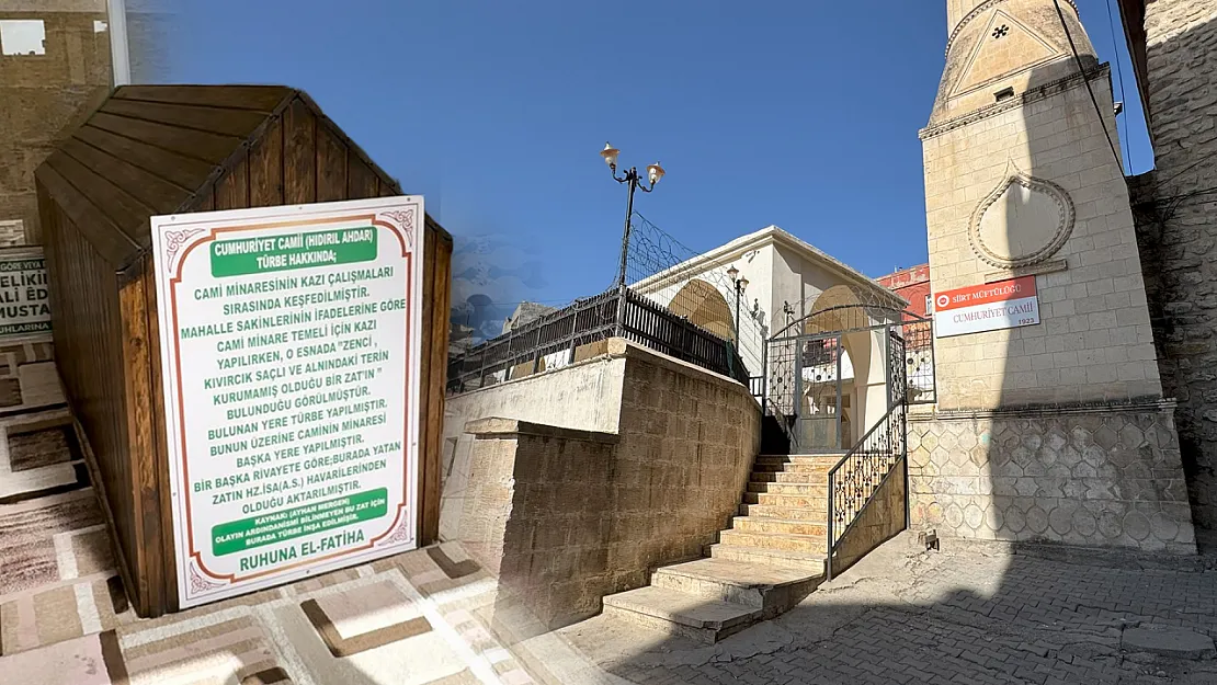 Siirt'te Asırlık Sır: Cumhuriyet Camii Türbesindeki Gizemli Zat Kim? Hz. İsa'nın Havarisi mi?