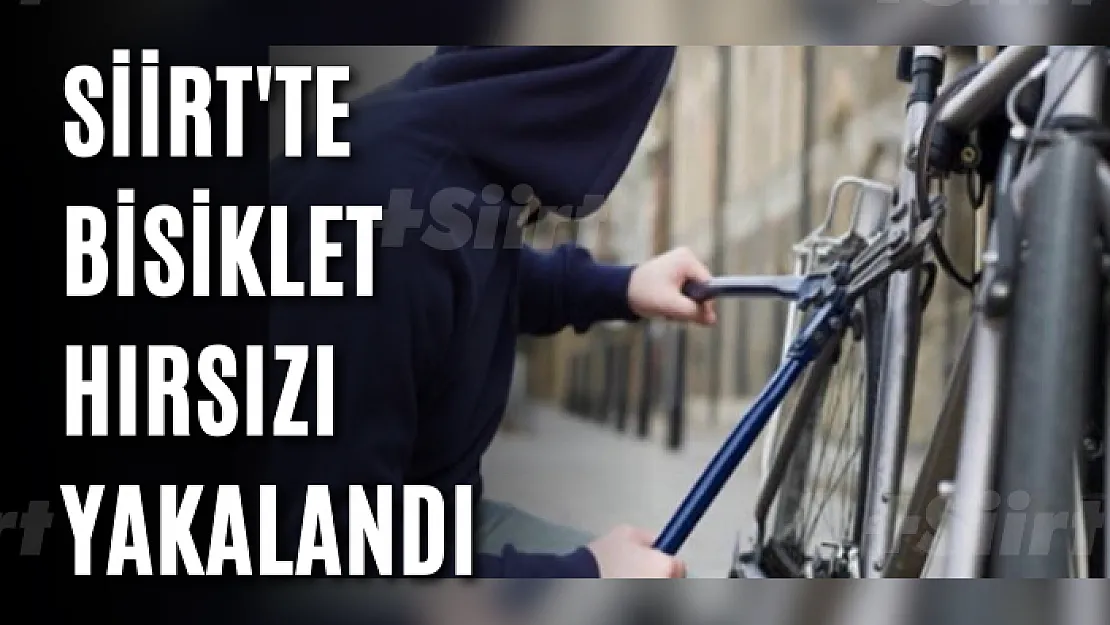 Siirt'te Bisiklet Hırsızı Yakalandı