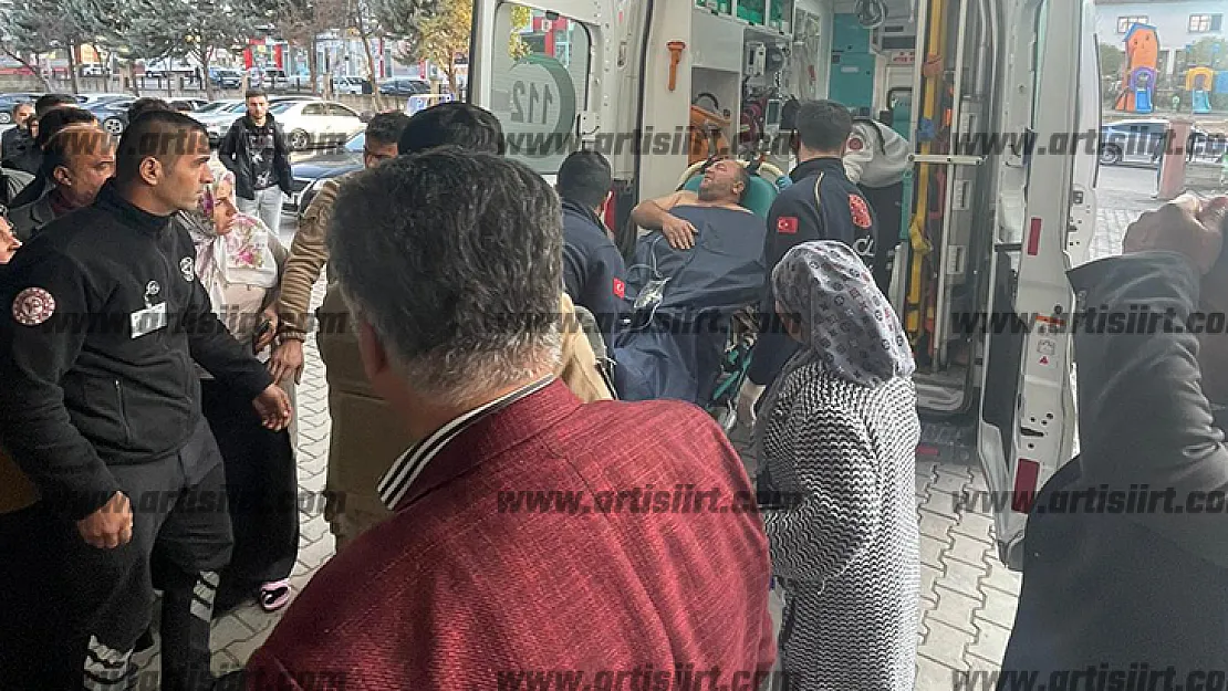 Siirt'te çıkan bıçaklı kavgada 1 kişi ağır yaralandı