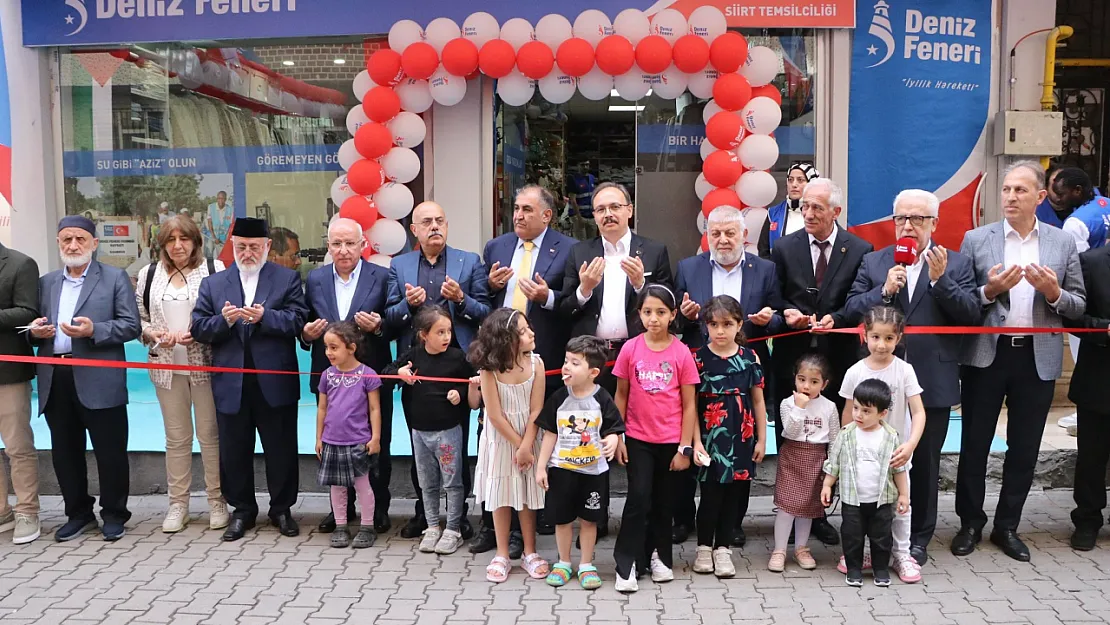 Siirt'te Deniz Feneri Derneği Kalıcı Mağazasını Hizmete Açtı