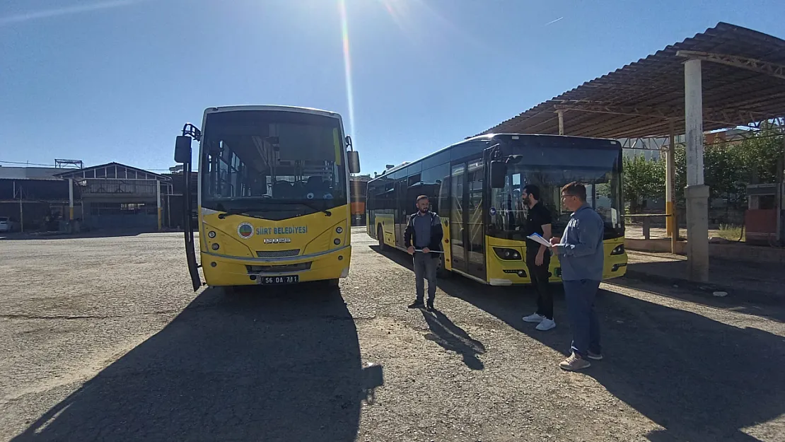 Siirt'te Erişilebilirlik Denetimleri: Belediye Otobüsleri İncelendi