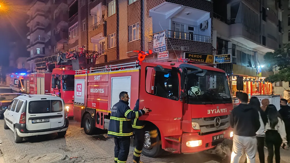 Siirt'te Ev Yangını!