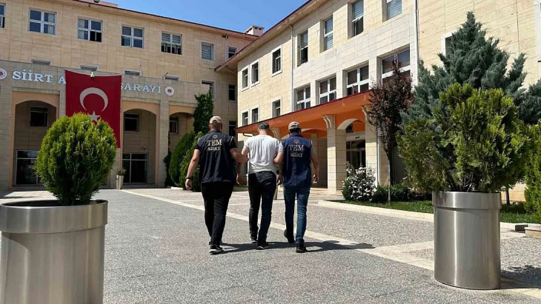 Siirt'te FETÖ'den aranan hükümlü yakalandı