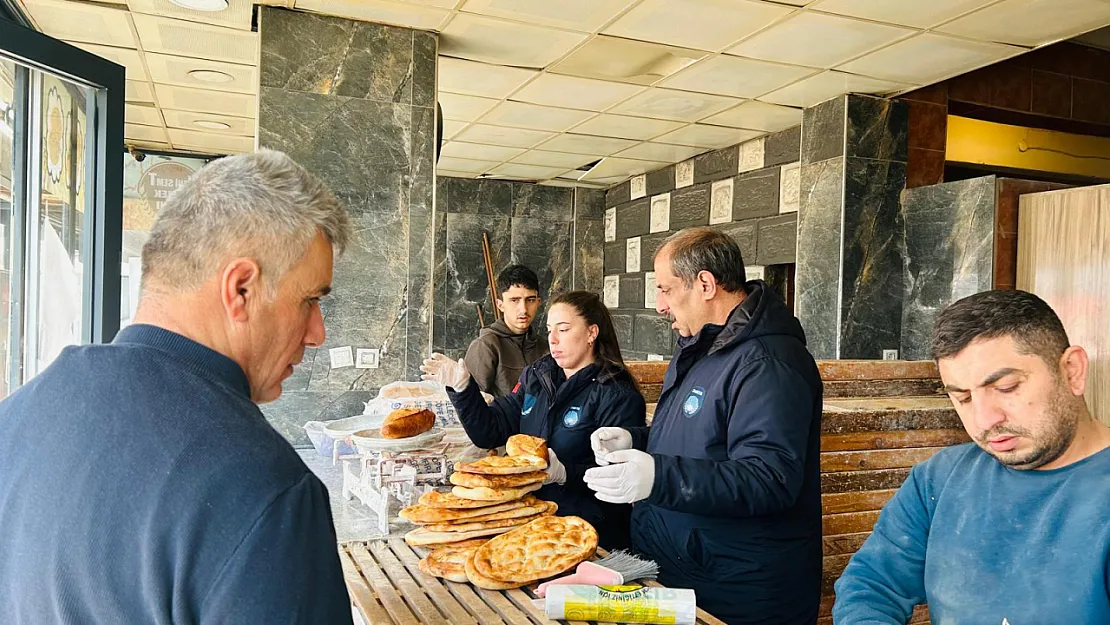 Siirt'te Fırınlara Sıkı Denetim: Hijyen ve Gramaj Standartları Mercek Altında