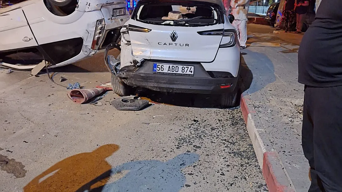 Siirt'te Gece Yarısı Feci Kaza: 2'si Ağır 5 Yaralı