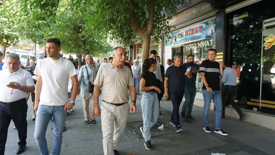 Siirt'te, Hakkari mitingine katılım çağrısı yapıldı