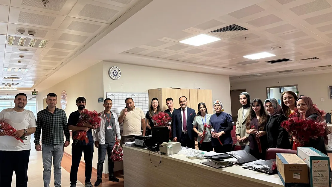 Siirt'te Hemşireler Unutulmadı