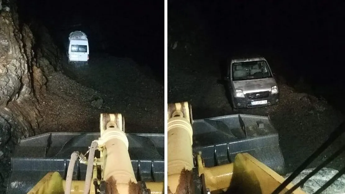 Siirt'te heyelan meydana geldi! 12 kişi ekiplerin çalışmasıyla kurtarıldı
