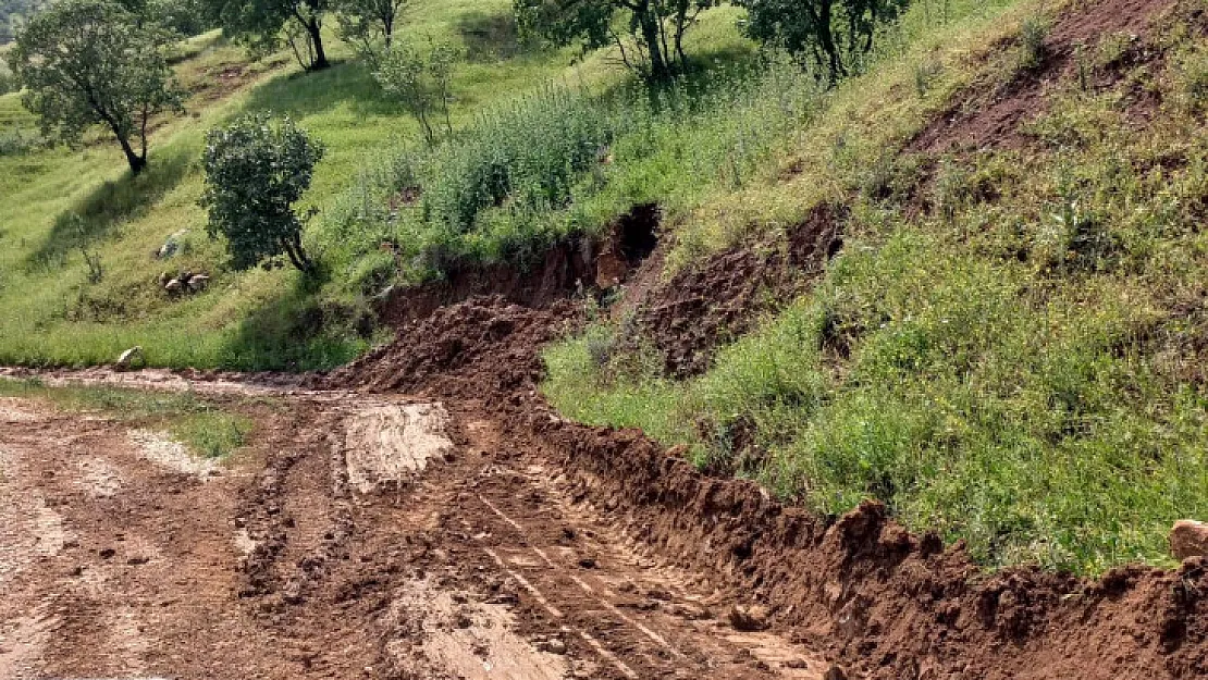 Siirt'te heyelan nedeniyle kapanan yollar ulaşıma açıldı