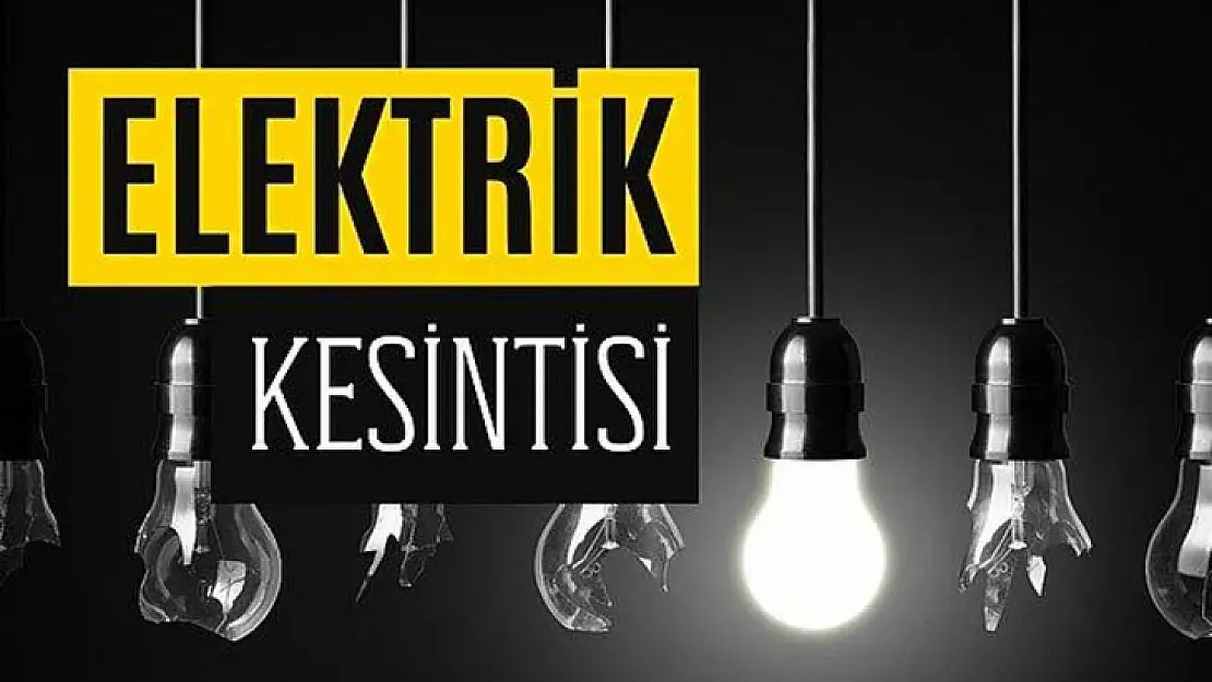 Siirt'te İl Geneli 7 Saatlik Elektrik Kesintisi Yaşanacak!