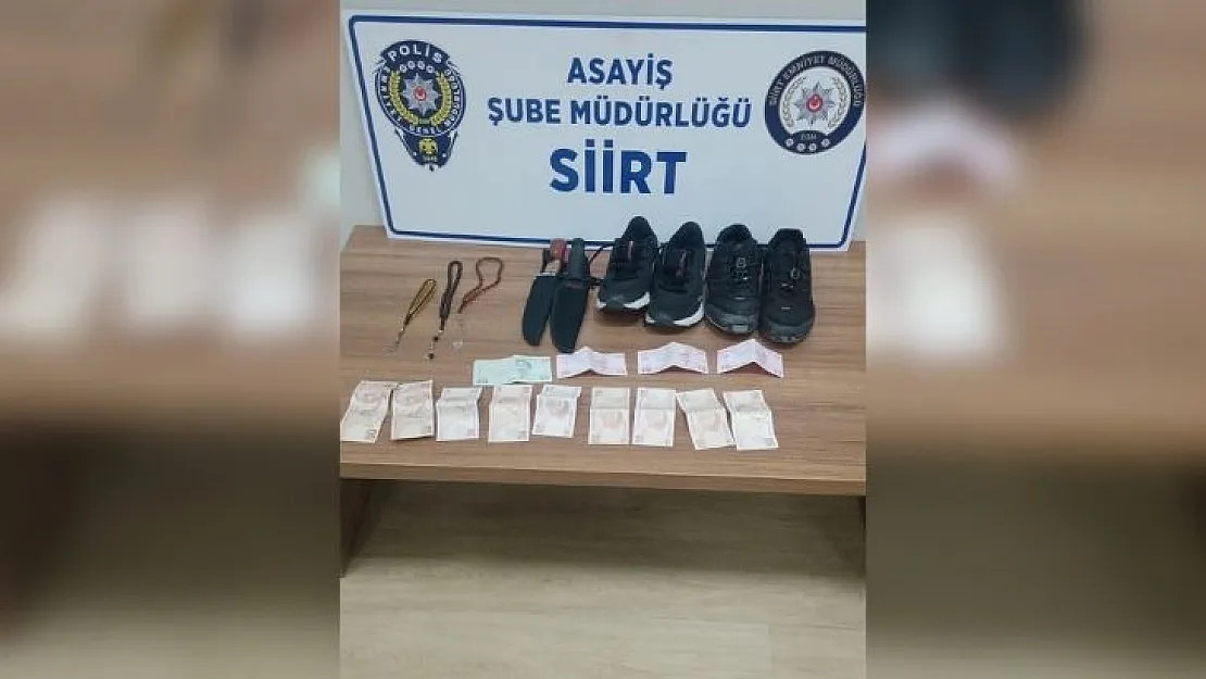 Siirt'te İş Yerine Girip Süs Eşyası ve Ayakkabı Çalan Küçük Hırsız Yakayı Ele Verdi!