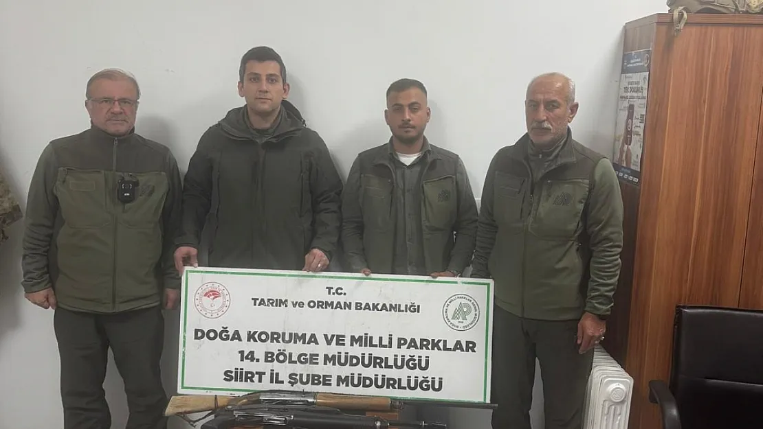 Siirt'te Kaçak Avcılara Büyük Ceza! 2 Kişiye Binlerce Ceza Kesildi