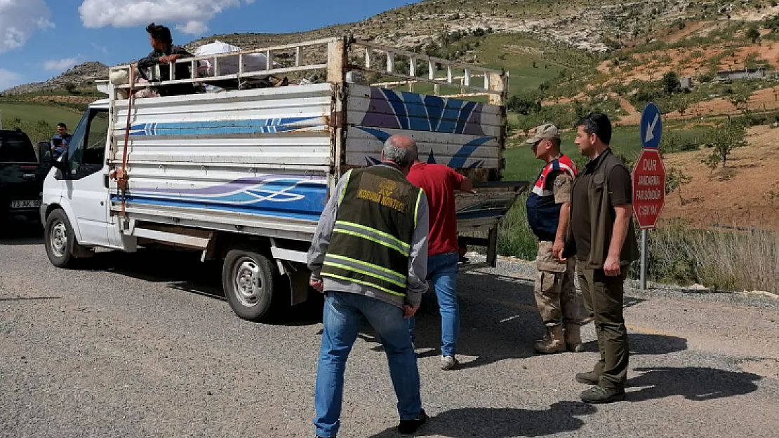 Siirt'te kaçak avlananlara yönelik denetim yapıldı