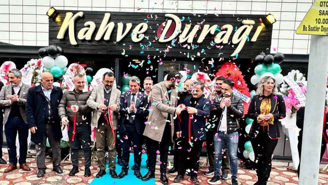 Siirt'te Kahve Durağı'nın Açılışı Yapıldı