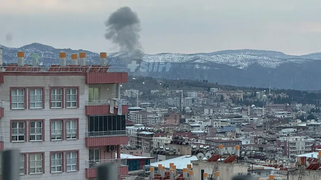 Siirt'te Kontrollü Mühimmat Patlatıldı: Şehir Genelinde Hissedildi