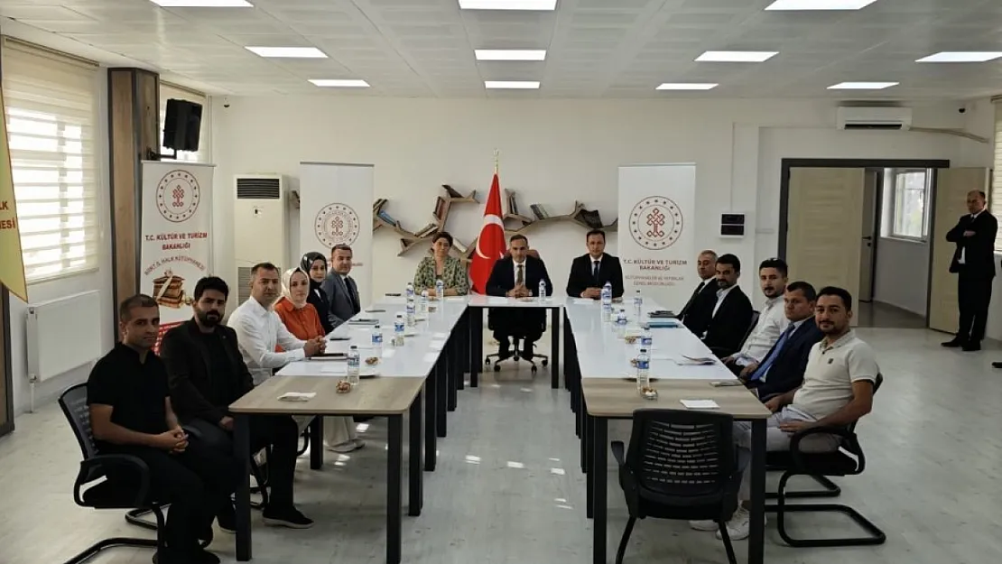 Siirt'te Kütüphaneler Arası Eşgüdüm Toplantısının İkincisi Yapıldı