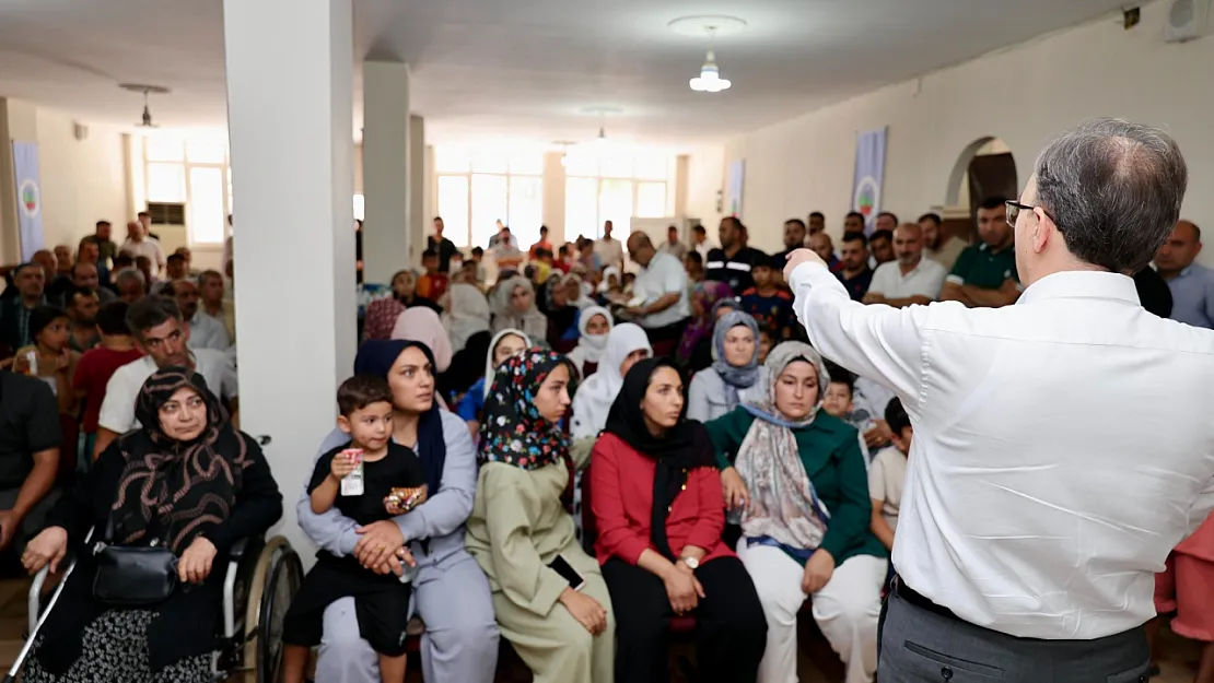 Siirt'te Mahalle Buluşması Tınaztepe'de Gerçekleştirildi