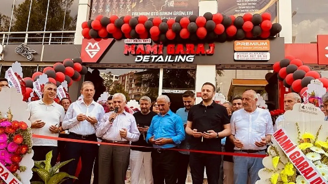 Siirt'te Mami Garaj Detailing Bayiliği Hizmete Girdi