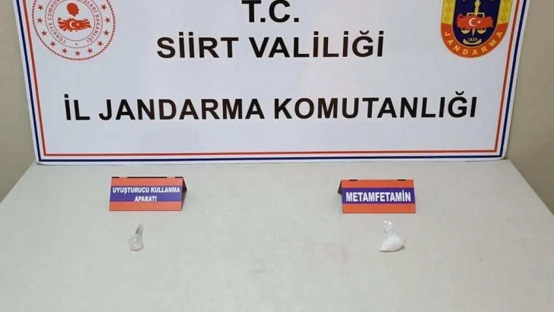 Siirt'te metamfetamin ele geçirildi: 2 tutuklama