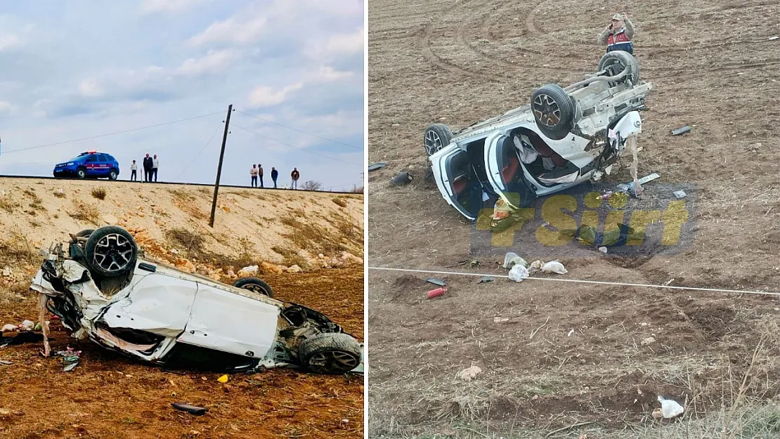 Siirt'te Meydana Gelen Trafik Kazasında 70 Yaşındaki Kemal Petek Hayatını Kaybetti, Torunu Diyarbakır'a Sevk Edildi