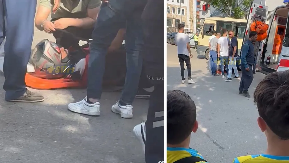 Siirt'te Motor Kazası: Sürüklenen Sürücü Yaralandı