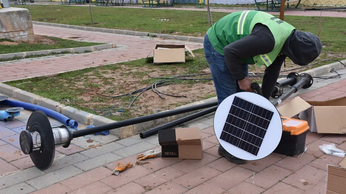 Siirt'te Parklar Güneş Enerjisiyle Aydınlanacak