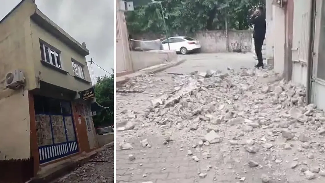 Siirt'te Şiddetli Rüzgar Duvarı Yıktı: Facia Kıl Payı Atlatıldı