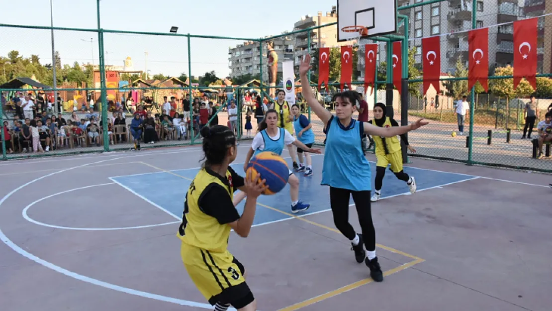 Siirt'te 'Sokak Basketbolu' Turnuvası Başladı