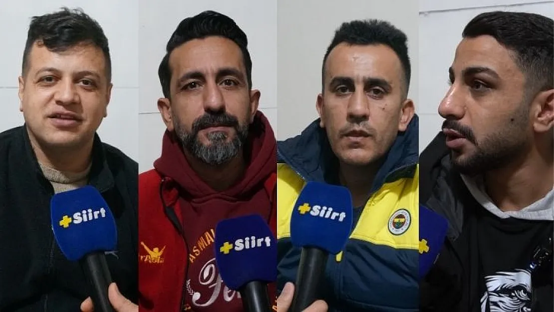 Siirt'te Taraftar Grupları ve Tribün Lideri Hakeme Yapılan Saldırıya İlişkin Değerlendirmede Bulundu!