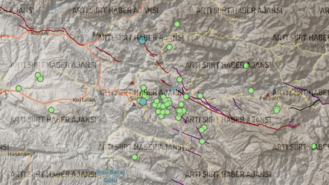 Siirt'te Topraklar Sarsılıyor: 2023 yılında Siirt onlarca kez sallandı! 2023 yılında Siirt'te kaç deprem meydana geldi?